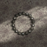 Feminine floral wallpaper.