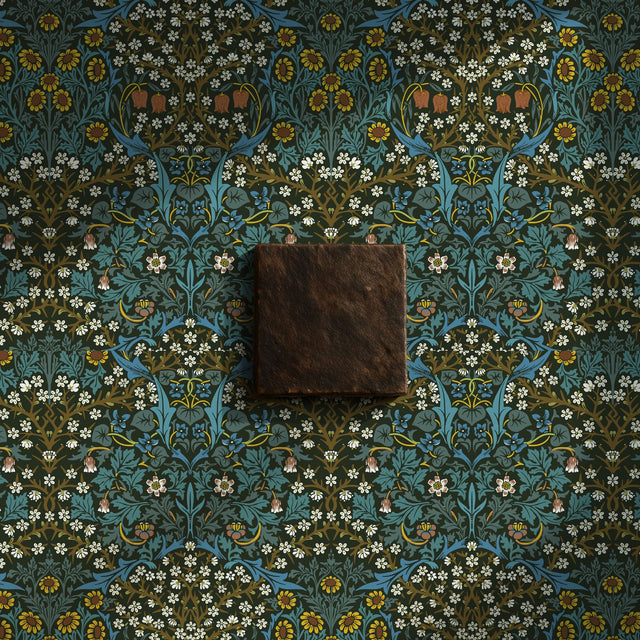 Blackthorn | Vintage Botanical William Morris Wallpaper Wallpaper Sckribbles