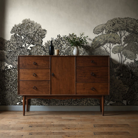 Scenic Trees Forest Landscape Wallpaper Mural {Bough & Sky} Wallpaper Mural Sckribbles