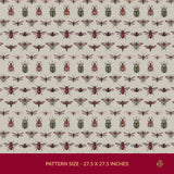 Bug Motif | Fun Eccentric Vintage Insect Wallpaper Wallpaper Sckribbles