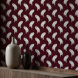 Dark Maroon Spooky Ghost Halloween Wallpaper {Haunted Whispers} Wallpaper Sckribbles   