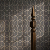 Oblong Intersect | Elegant Classic Geometrical Art Deco Wallpaper Wallpaper Sckribbles Signature - Premium Non-Woven Roll - 24 in x 32.8 ft (61 cm × 10 m) Ellipse Echo