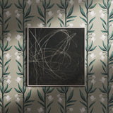 Weaving Bells | Sweet & Feminine Floral Girl's Room Wallpaper Wallpaper Sckribbles