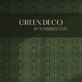 Crystalline Contours | Sophisticated Geometrical Luxury Art Deco Wallpaper
