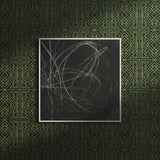 Crystalline Contours | Sophisticated Geometrical Luxury Art Deco Wallpaper