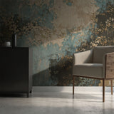 Grunge Weathered Rustic Floral Wallpaper Mural {Grunge Garden} Wallpaper Sckribbles   