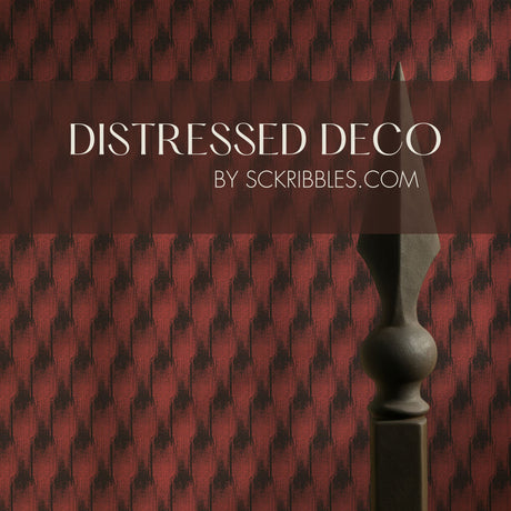Rebel Deco | Moody Organic Grunge Art Deco Wallpaper Wallpaper Sckribbles