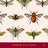 Bug Motif | Fun Eccentric Vintage Insect Wallpaper Wallpaper Sckribbles Signature - Premium Non-Woven Roll - 27.5 in x 32.8 ft (70 cm × 10 m) Insecta