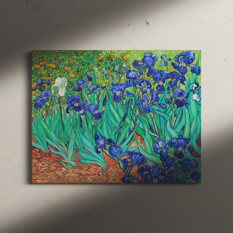 "Irises" Famous Vintage Wall Art Canvas by Vincent van Gogh Canvas Wall Art Sckribbles   