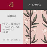 Weaving Bells | Sweet & Feminine Floral Girl's Room Wallpaper