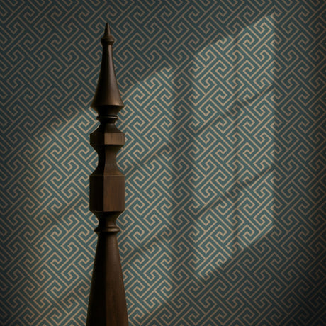 Classic Geometrical Sophisticated Luxury Wallpaper {Timeless T-Bar} Wallpaper Sckribbles