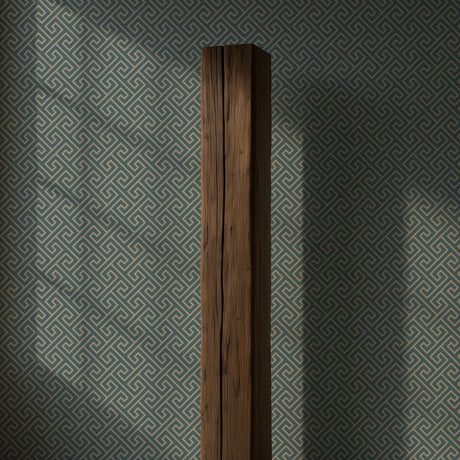 Classic Geometrical Sophisticated Luxury Wallpaper {Timeless T-Bar} Wallpaper Sckribbles