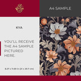 Paradise Petals | Pretty Feminine Romantic Floral Botanical Wallpaper