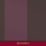 Large moody mauve striped wallpaper.