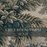 Vintage Scenic Botanical Trees Wallpaper Mural {The Tapestry Garden} Wallpaper Mural Sckribbles Traditional - (Non-Woven) Large Room Sample - 28'' x 28'' / 71 x 71 cm