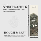Scenic Trees Forest Landscape Wallpaper Mural {Bough & Sky} Wallpaper Mural Sckribbles