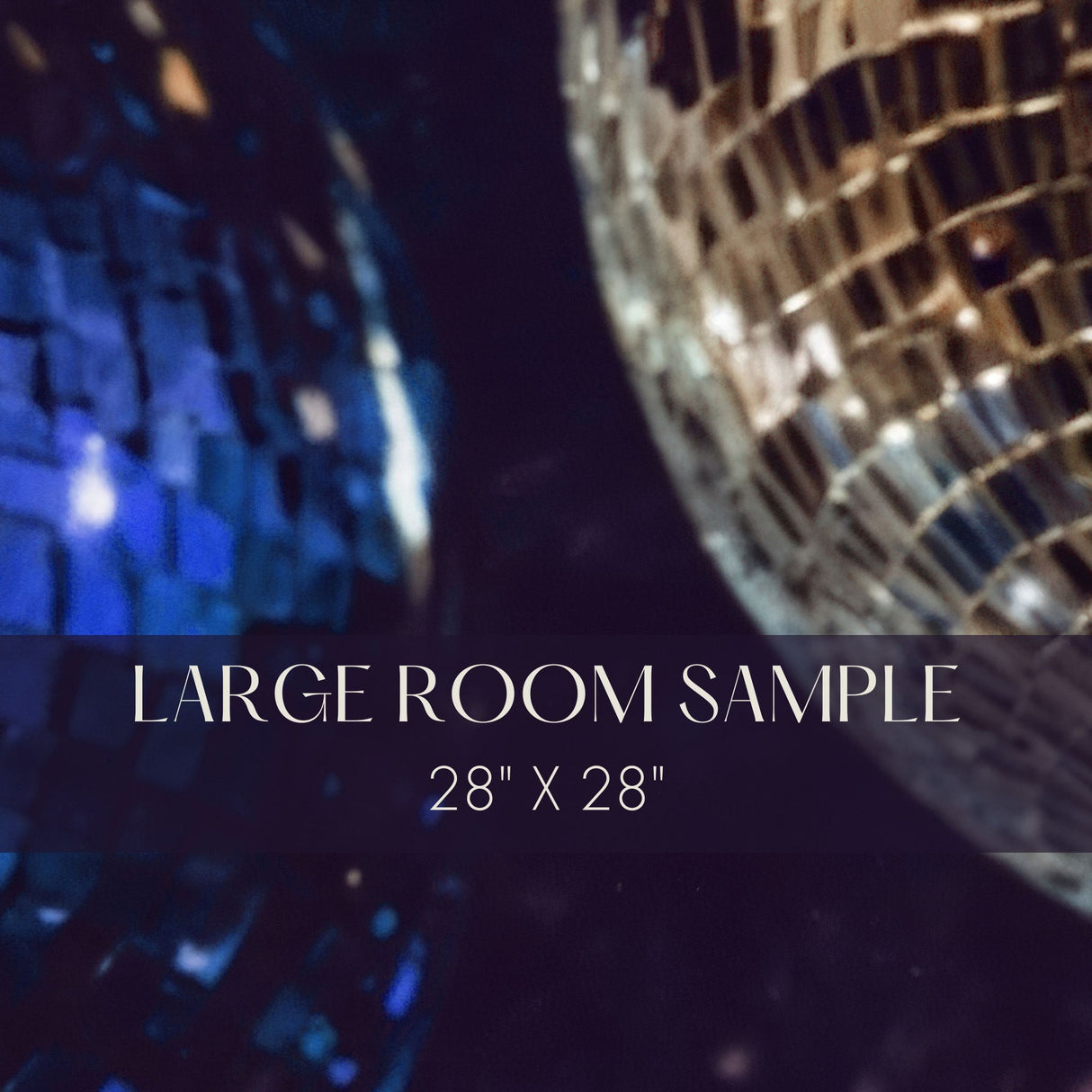 Dark Moody Disco Glam Mirrorball Wallpaper Mural {Glamour Boogie} Wallpaper Mural Sckribbles