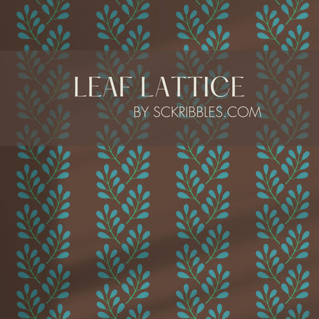 Botanical Vines Striped Leaf Foliage Wallpaper {Linear Leaves} Wallpaper Sckribbles