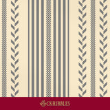 Light yellow and gray striped wallpaper.