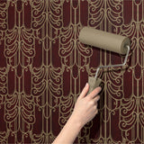 Classic Bold Maximalist Dramatic Checkered Wallpaper {Opulent Ruins} Wallpaper Sckribbles