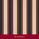 Regal Stripes | Classic Masculine Striped Wallpaper
