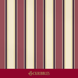 Regal Stripes | Classic Masculine Striped Wallpaper