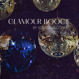 Dark Moody Disco Glam Mirrorball Wallpaper Mural {Glamour Boogie} Wallpaper Mural Sckribbles