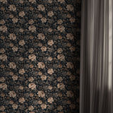 Dark Academia Moody Floral Wallpaper {Moonlit Garden} Wallpaper Sckribbles