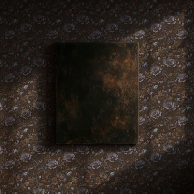 Fleur de Luxe | Feminine Elegant Antique Dark Floral Wallpaper Wallpaper Sckribbles