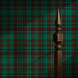 Classic Green, Peach, & Black Traditional Plaid Wallpaper {Highland Moss} Wallpaper Sckribbles
