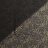Moody Botanical Scenic Asian Wallpaper {Serene Ascend} Wallpaper Sckribbles