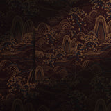Moody Botanical Scenic Asian Wallpaper {Serene Ascend} Wallpaper Sckribbles