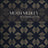 Moth Matrix | Moody Dark Academia Geometrical Moth Wallpaper Wallpaper Sckribbles Traditional - (Non-Woven) Sample 14'' x 14'' / 35 x 35 cm Moth Medley
