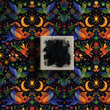 Starlit Wildings | Bright & Colorful Mythical Creatures Wallpaper Wallpaper Sckribbles