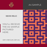 Pacdeco | Bright Bold & Eccentric Retro Art Deco Wallpaper