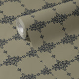 Classic French European Ornate Damask Wallpaper {Crown Heritage} Wallpaper Sckribbles