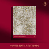 Neutral rustic wallpaper sample.