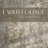 Weathered Neutral Rustic Leaves Wallpaper {Faded Foliage} Wallpaper Sckribbles   