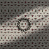 Neutral vintage bug wallpaper.