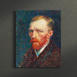 Vincent van Gogh's Self-Portrait (1887) Wall Art Canvas Print Canvas Wall Art Sckribbles   