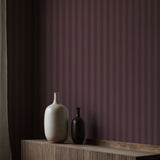 Classic Muted Old-World Understated Striped Wallpaper {Subtle Stripes} Wallpaper Sckribbles   