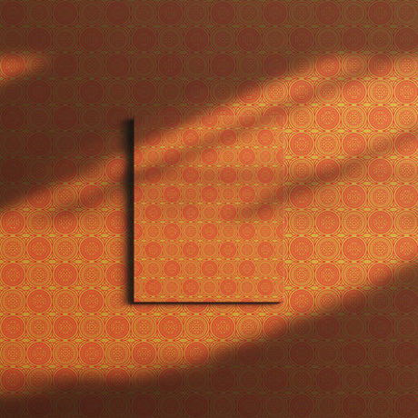 Dramatic Bright Geometrical Chinese Wallpaper {Harmony Rising} Wallpaper Sckribbles