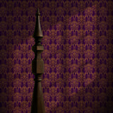 Gritty Luxe | Luxurious Decadent Moody Art Nouveau Wallpaper Wallpaper Sckribbles Signature - Premium Non-Woven Roll - 24 in x 32.8 ft (61 cm × 10 m) Elegant Distress