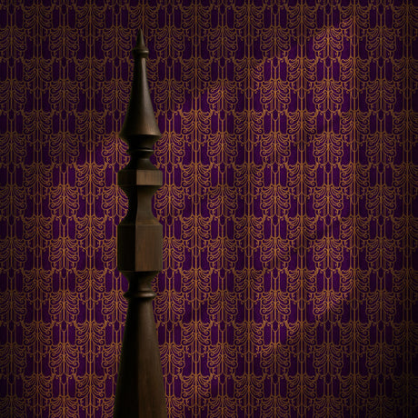 Gritty Luxe | Luxurious Decadent Moody Art Nouveau Wallpaper Wallpaper Sckribbles Signature - Premium Non-Woven Roll - 24 in x 32.8 ft (61 cm × 10 m) Elegant Distress