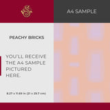 Geo Drift | Contemporary Abstract Geometrical Brick Shapes Wallpaper