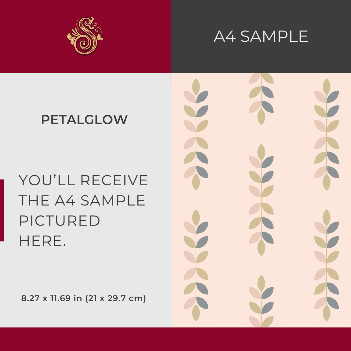 Whisperleaf | Boho Scandinavian Feminine Leaves Modern Wallpaper