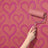 Heartburst | Cute Pink Love Heart Bubble Wallpaper Wallpaper Sckribbles Traditional - (Non-Woven) Roll - 28" × 33 ft (71 cm × 10 m) Cupid