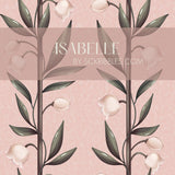 Weaving Bells | Sweet & Feminine Floral Girl's Room Wallpaper Wallpaper Sckribbles Traditional - (Non-Woven) Sample 14'' x 14'' / 35 x 35 cm Isabelle