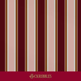 Regal Stripes | Classic Masculine Striped Wallpaper