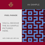 Pacdeco | Bright Bold & Eccentric Retro Art Deco Wallpaper